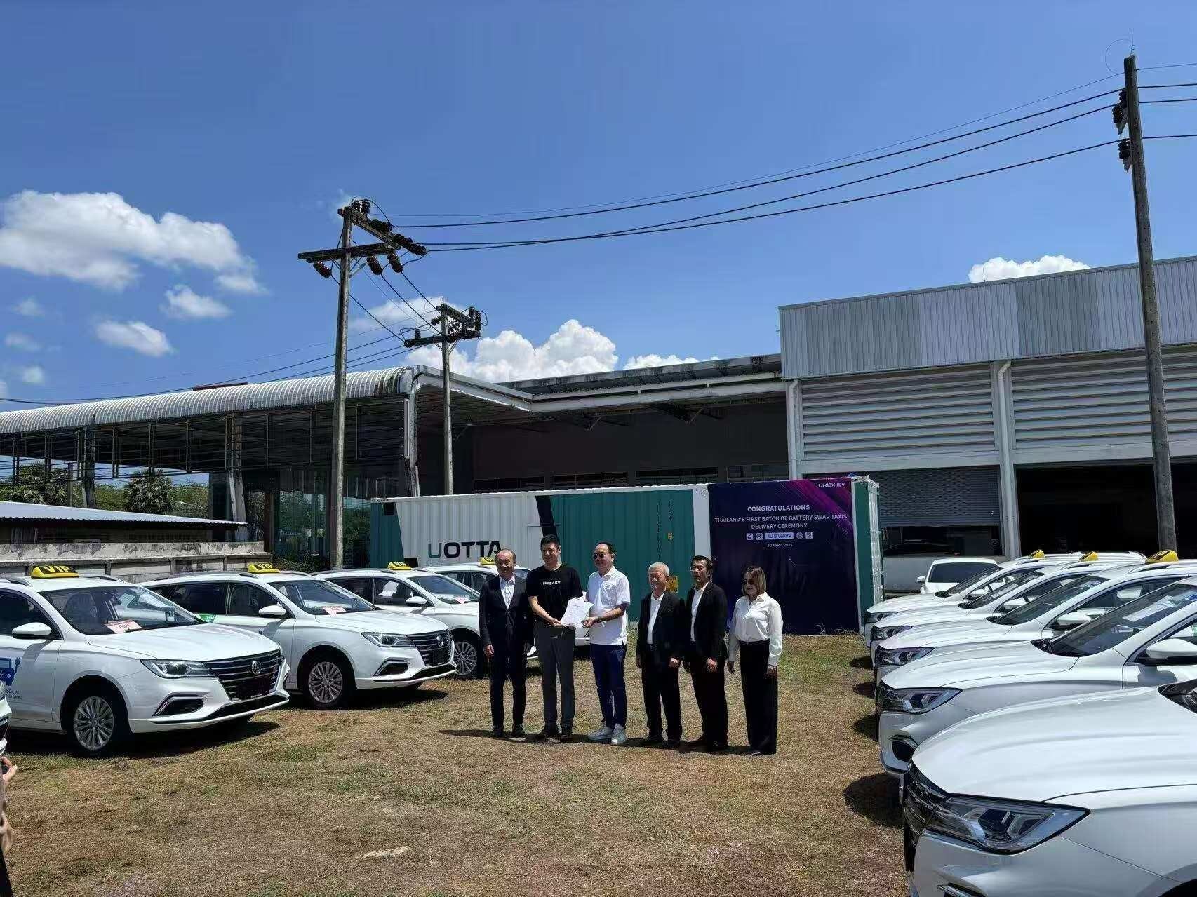 U Power and Sumitomo Mitsui launch Southeast Asia’s first battery-swapping taxi fleet